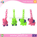 China factory colorful lovely baby pacifier holder chain clip